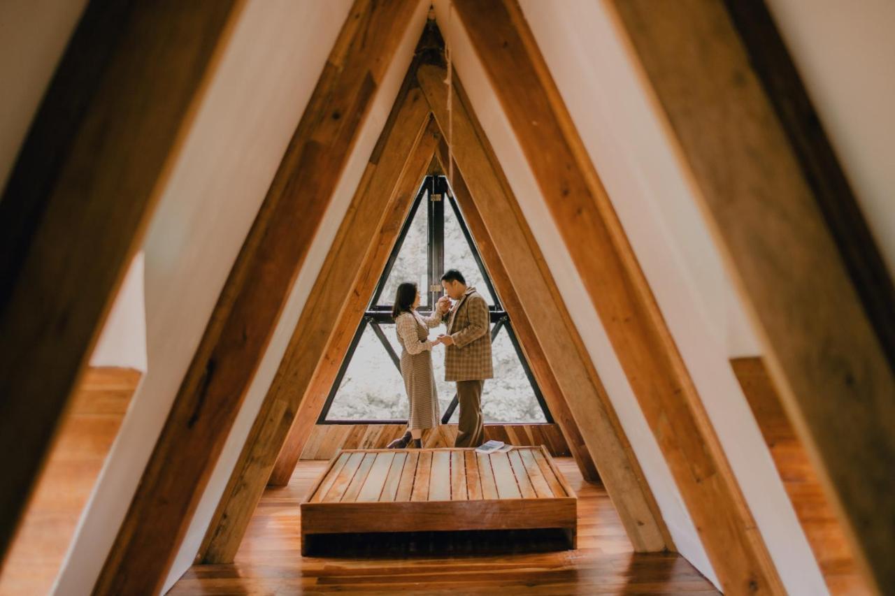 Camiguin Volcano Houses - A-Frame House Mambajao Eksteriør billede