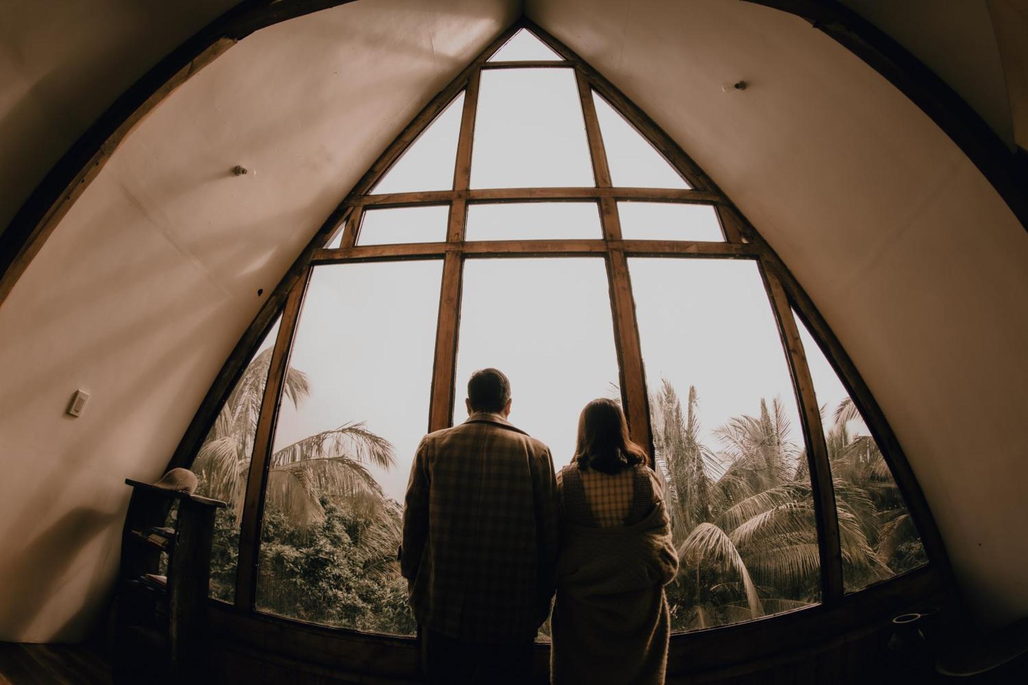 Camiguin Volcano Houses - A-Frame House Mambajao Eksteriør billede
