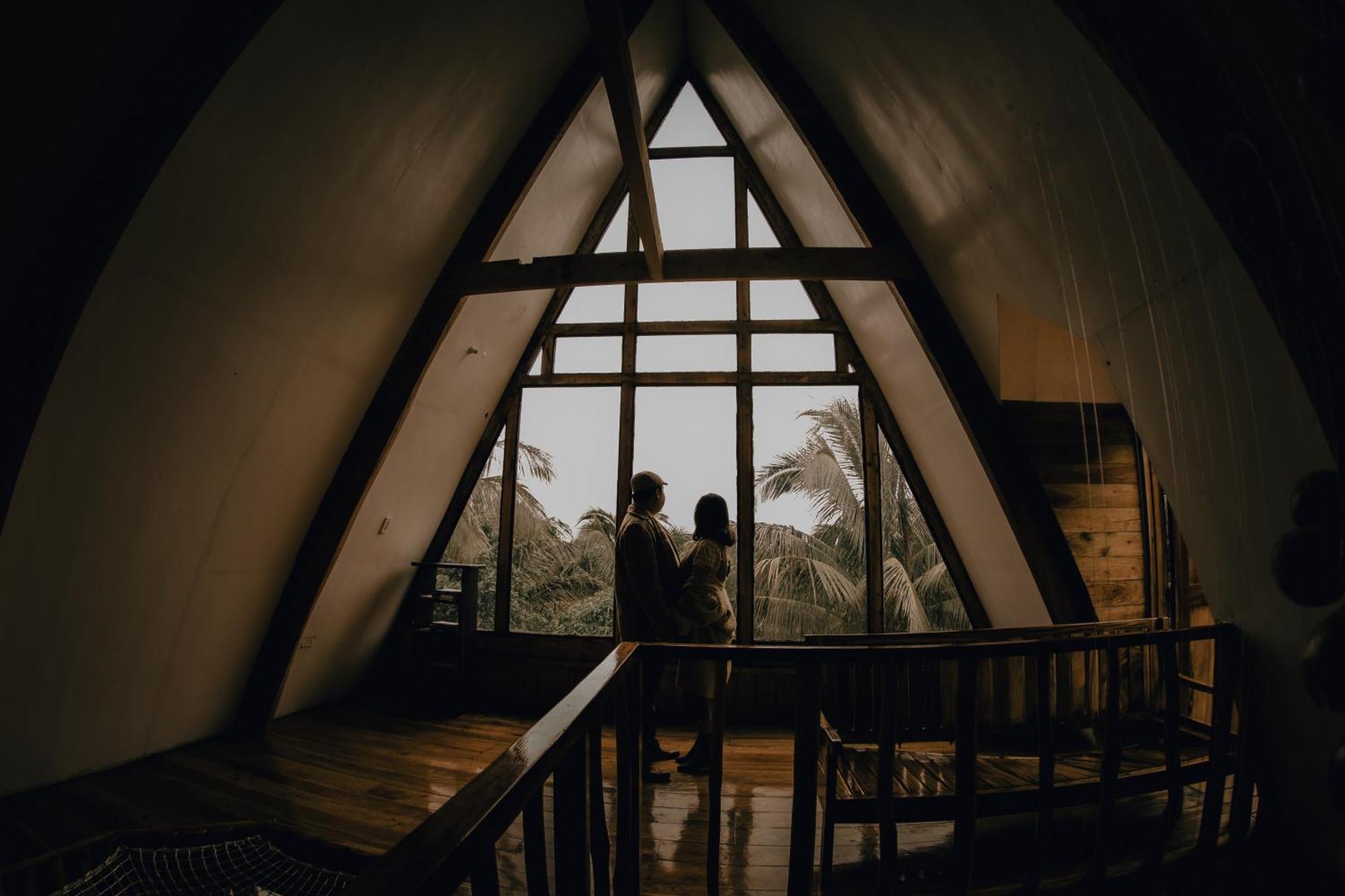 Camiguin Volcano Houses - A-Frame House Mambajao Eksteriør billede