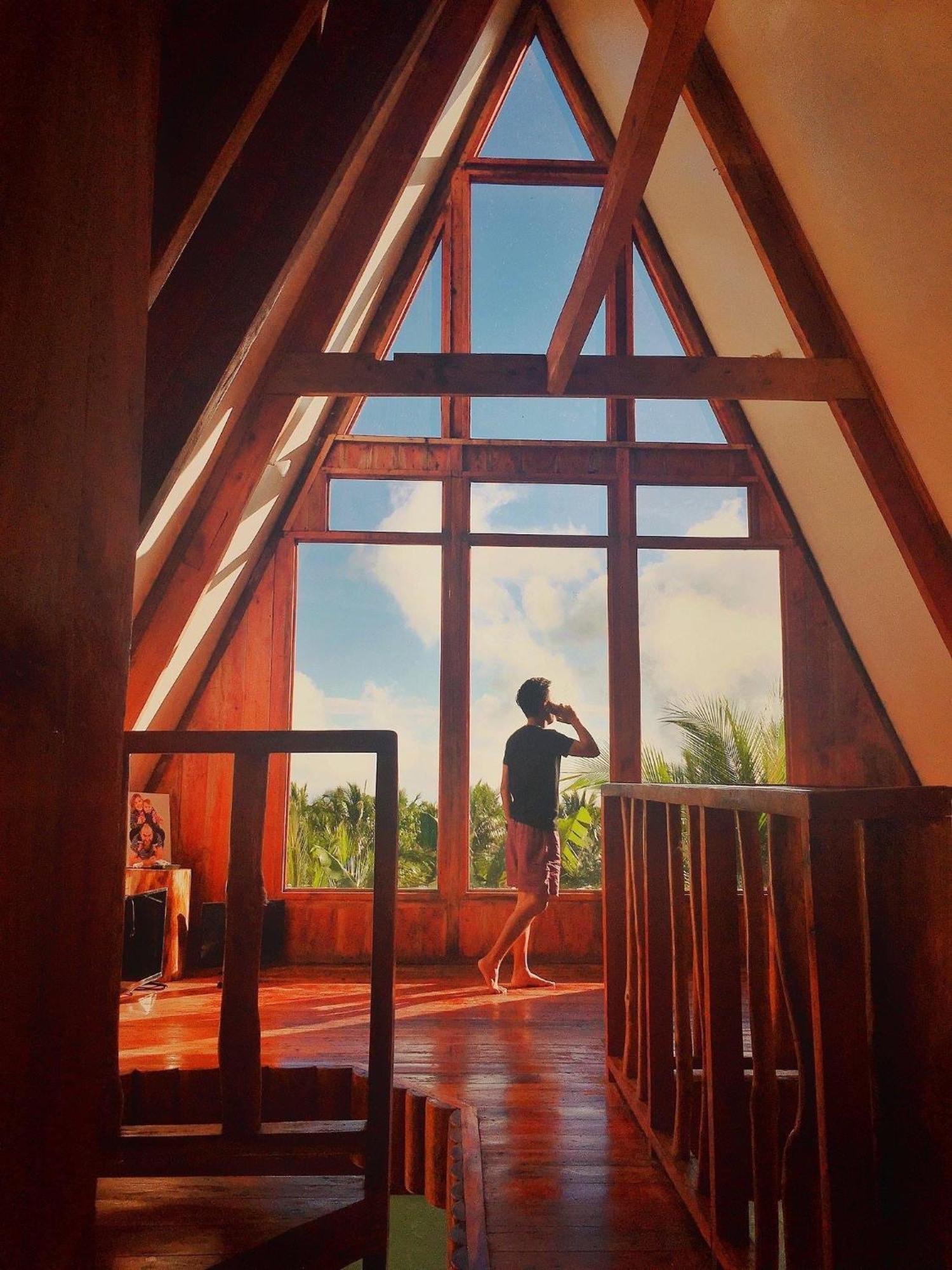 Camiguin Volcano Houses - A-Frame House Mambajao Eksteriør billede