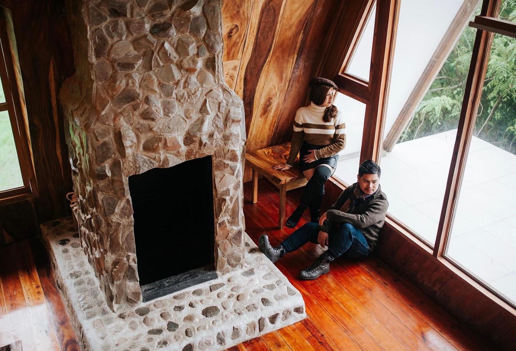 Camiguin Volcano Houses - A-Frame House Mambajao Eksteriør billede