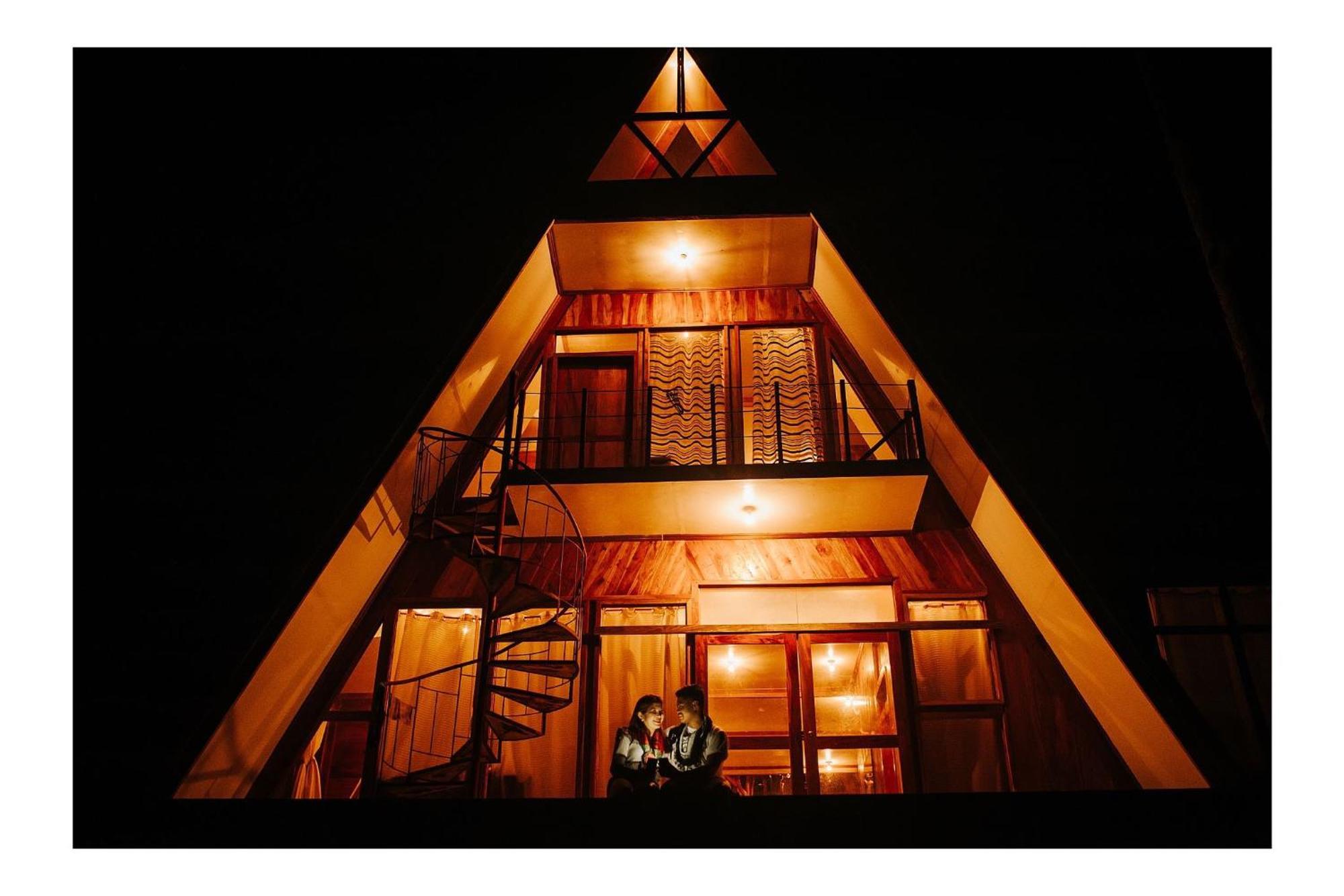 Camiguin Volcano Houses - A-Frame House Mambajao Eksteriør billede