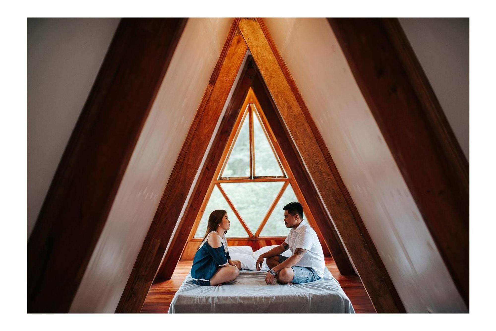 Camiguin Volcano Houses - A-Frame House Mambajao Eksteriør billede